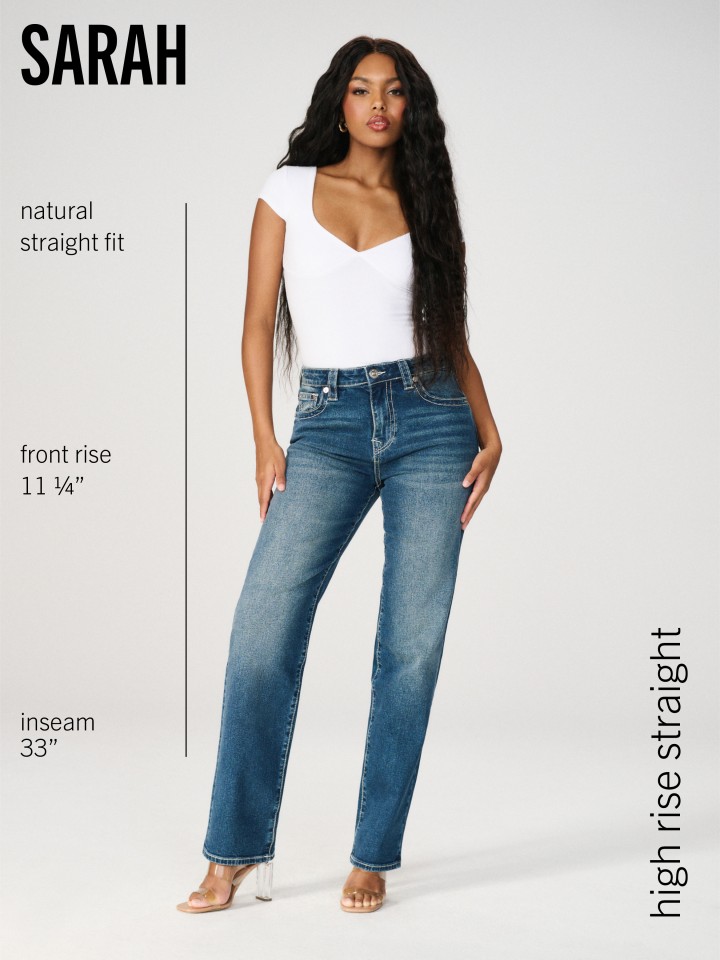 Womens Jeans Jeans for Women Stone Wash Middle-Waisted Straight Jeans  (Color : Dark Grey, Size : 26) : : Clothing, Shoes & Accessories